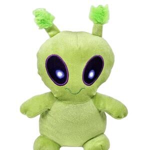 Alien BMI Merchandise 11” Green Half Pillow Space Eyes Plush Stuffed Gift Toy